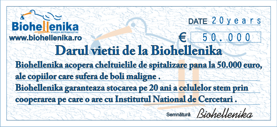 Darul vietii de la Biohellenika Darul vietii de la Biohellenika